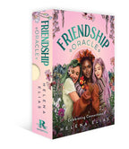 Friendship Oracle book box with three women and floral design on a pink background