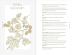Herbal glossary page with botanical illustration and text on a white background
