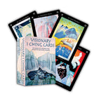 Visionary I Ching Cards with colorful illustrations on a white background