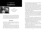 A printed page from a book or booklet showing the text '3 - Achilles Confidence' with a small black-and-white illustration of Achilles on the left and body paragraphs on the right, on a white page.