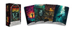 Set of tarot cards with colorful designs and a box labeled 'Guidance from the Undead'.