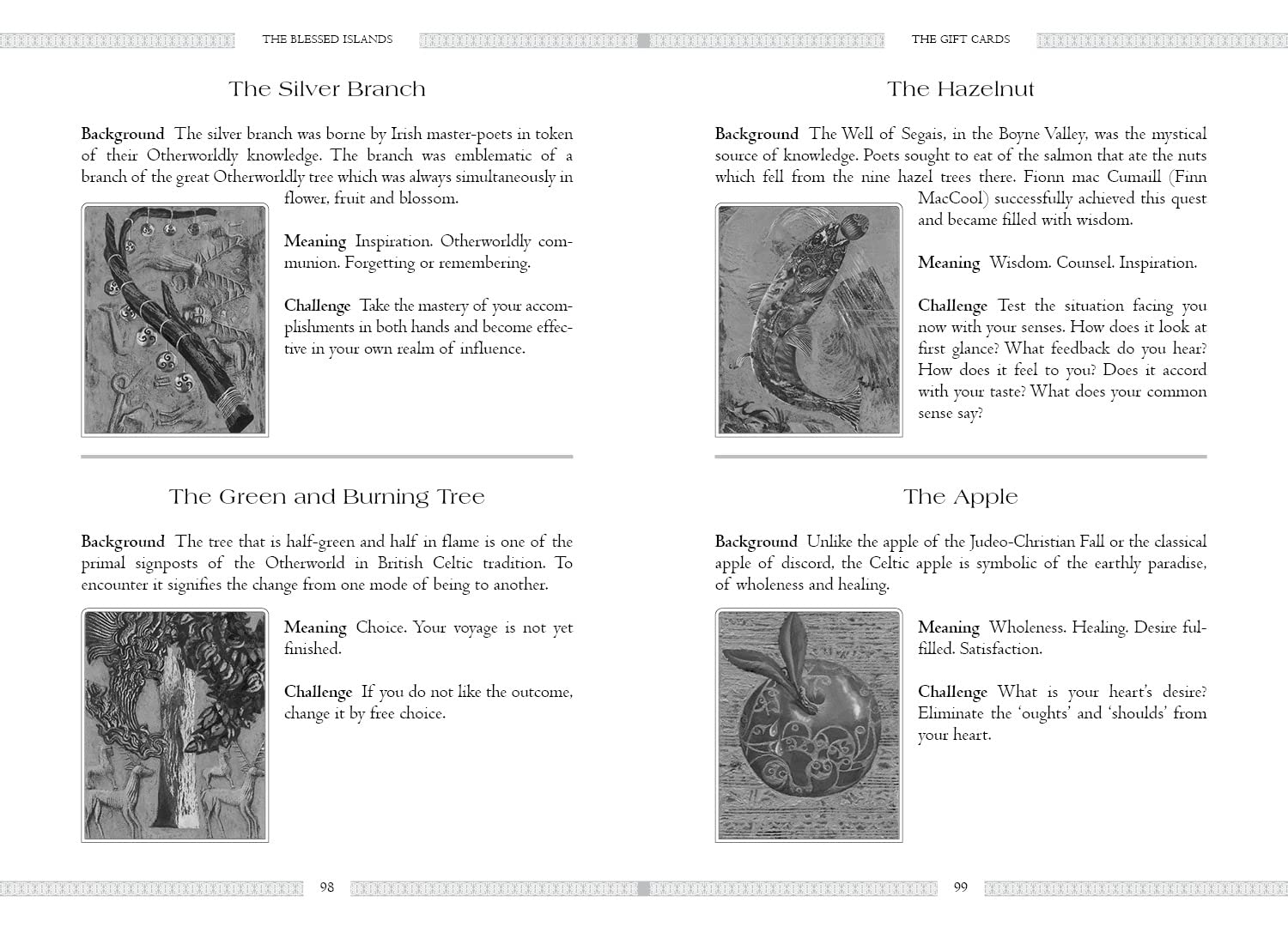 Page from a book or manual with illustrations and text on various symbols and their meanings.