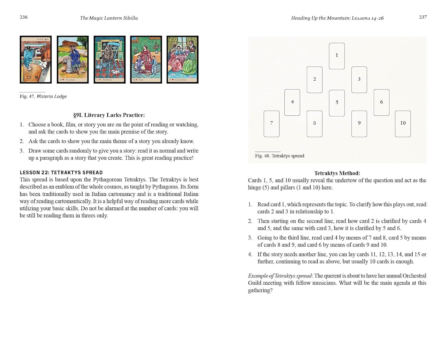 Page from a book with illustrations and text on a white background