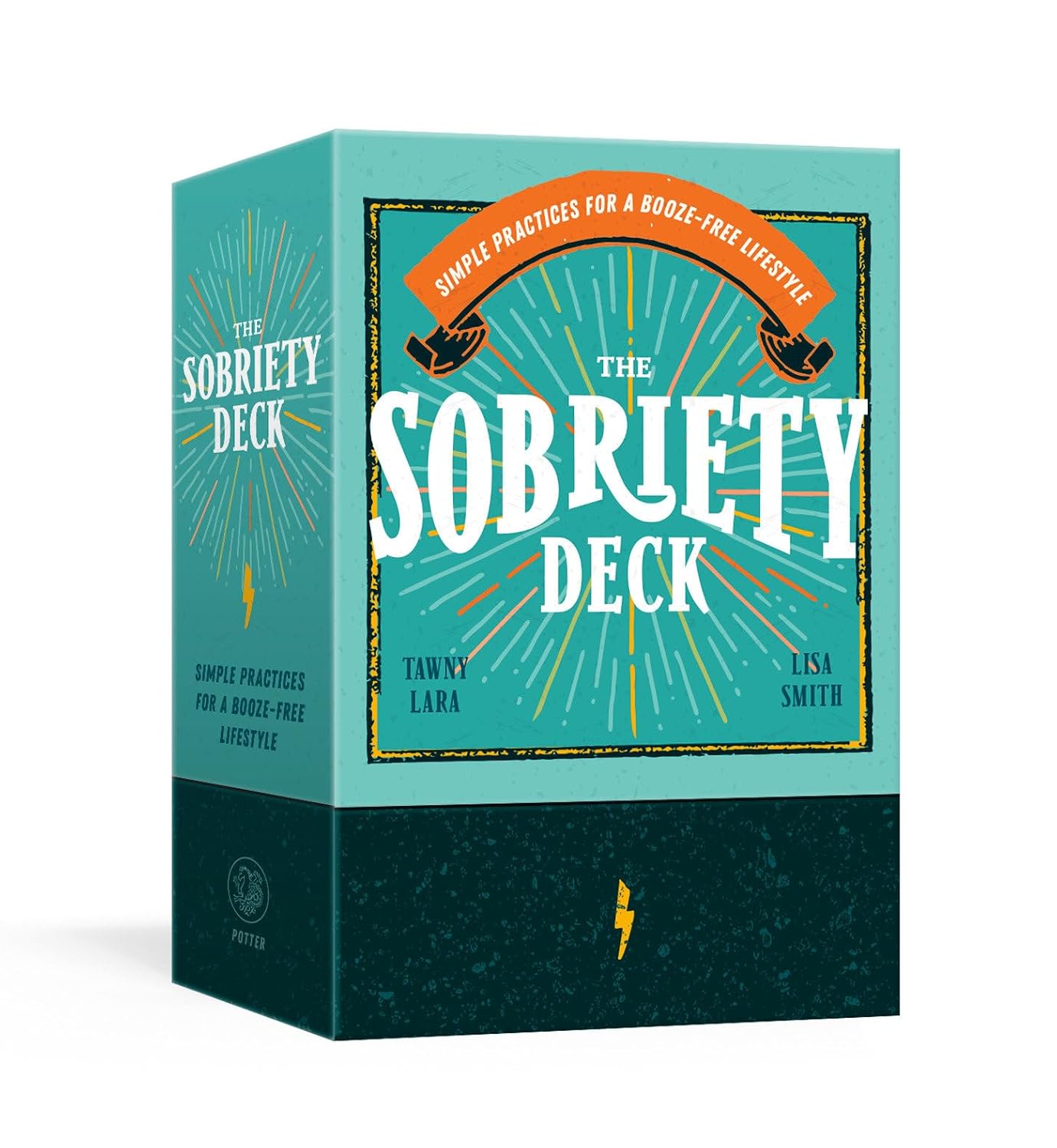 The Sobriety Deck packaging on a white background