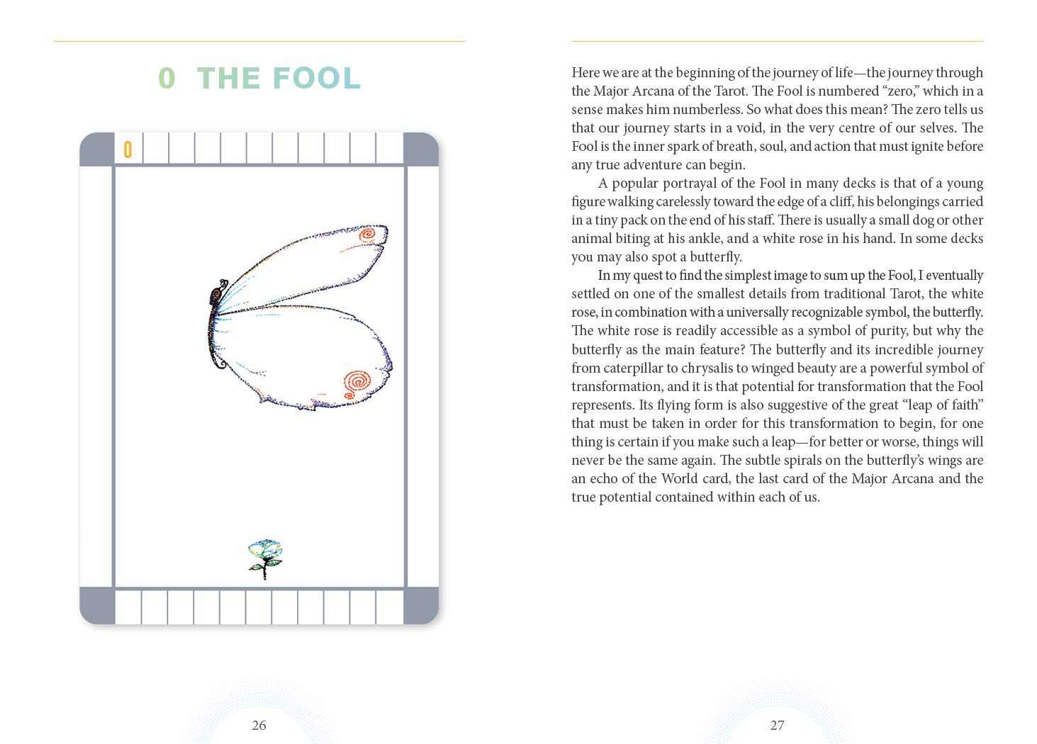 Page from a book or magazine with text and a diagram of a butterfly on a white background.