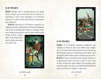 Page from a tarot card book showing illustrations and text for 'III of Presents' and 'IV of Presents'.