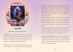 Page from a book or magazine featuring an illustration of a woman with a butterfly and text about friendship and personal growth.