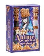 Anime Tarot Deck packaging with a character illustration on a white background