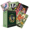 Kate Forsyth's Hedgewitch Oracle cards with animal illustrations on a white background