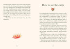 A printed page from a guide or card deck booklet with two columns of black text on a white page, headed 'How to use the cards' and page numbers 2 and 3 at the bottom.