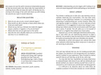 Card from a tarot or oracle deck with text, reflection questions, and an illustration of a youthful earth figure.