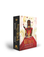 Box for 'Seasons of the Witch' Oracle with a woman's face on a white background