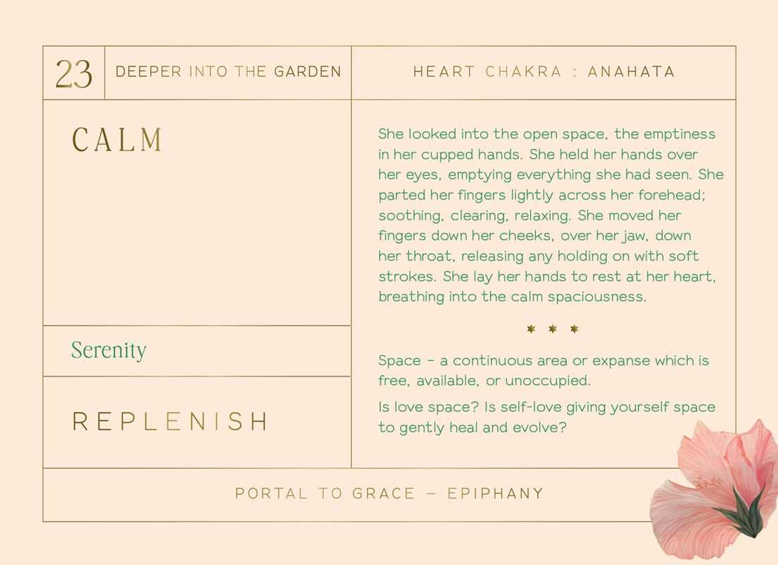 Unfurling Goddess Inspiration Cards