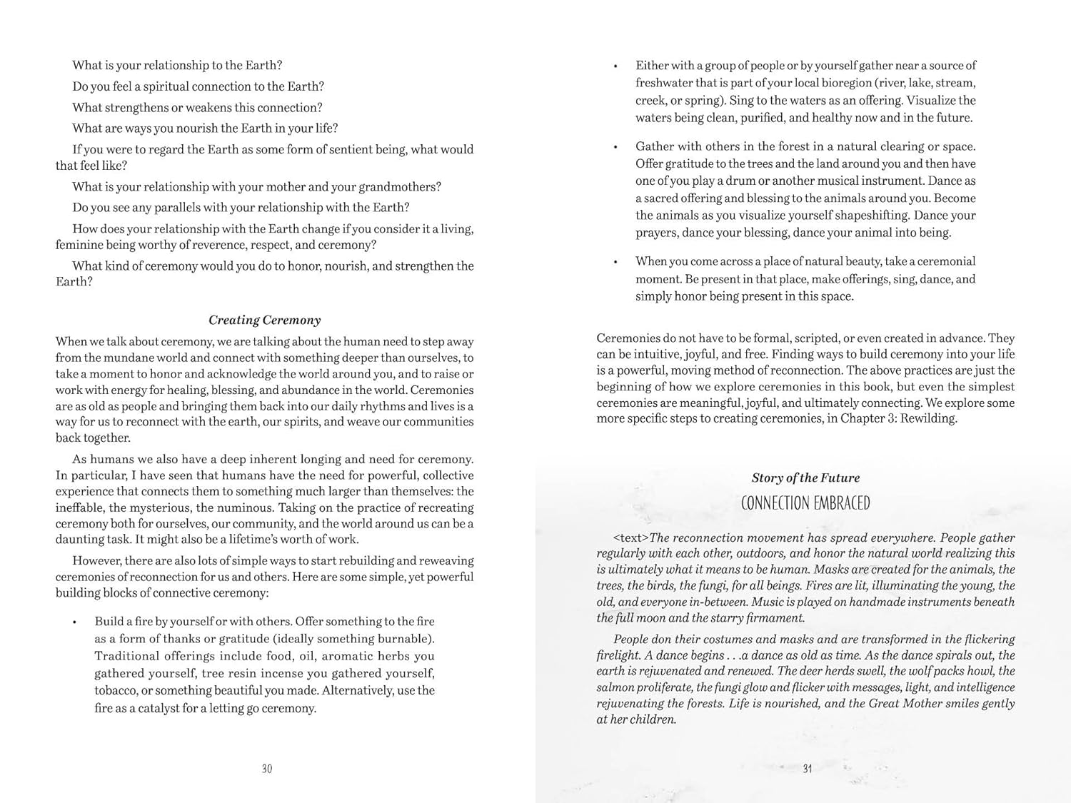 Text page from a book with philosophical questions and explanations on a white background