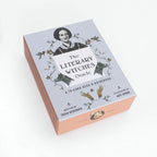 Box of 'The Literary Witches Oracle' with illustrations on a white background