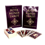 Rota Mundi Tarot set with tarot cards and packaging on a white background