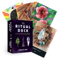 The Ritual Deck by Cassie Uhl with colorful cards and packaging on a white background