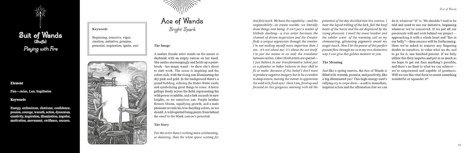 Magazine or book page with text and illustrations on a white background