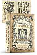 The Runes & Roots Oracle card set with packaging