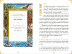 Open book with a Life Frame page featuring text and illustrations on a white background
