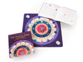 Crystal Spirit Talking Board with colorful design on a white background