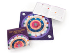 Crystal Spirit Talking Board with colorful design on a white background