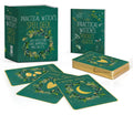 The Practical Witch's Spell Deck with cards and guidebook on a white background