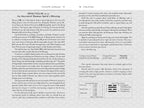 A printed page from a book or booklet titled 'PRACTICUM 10.2: An Ancestral Shaman Spirit's Blessing' with two columns of black text, a small illustration in the top right, and a small table at the bottom right explaining ceremonial actions and materials.