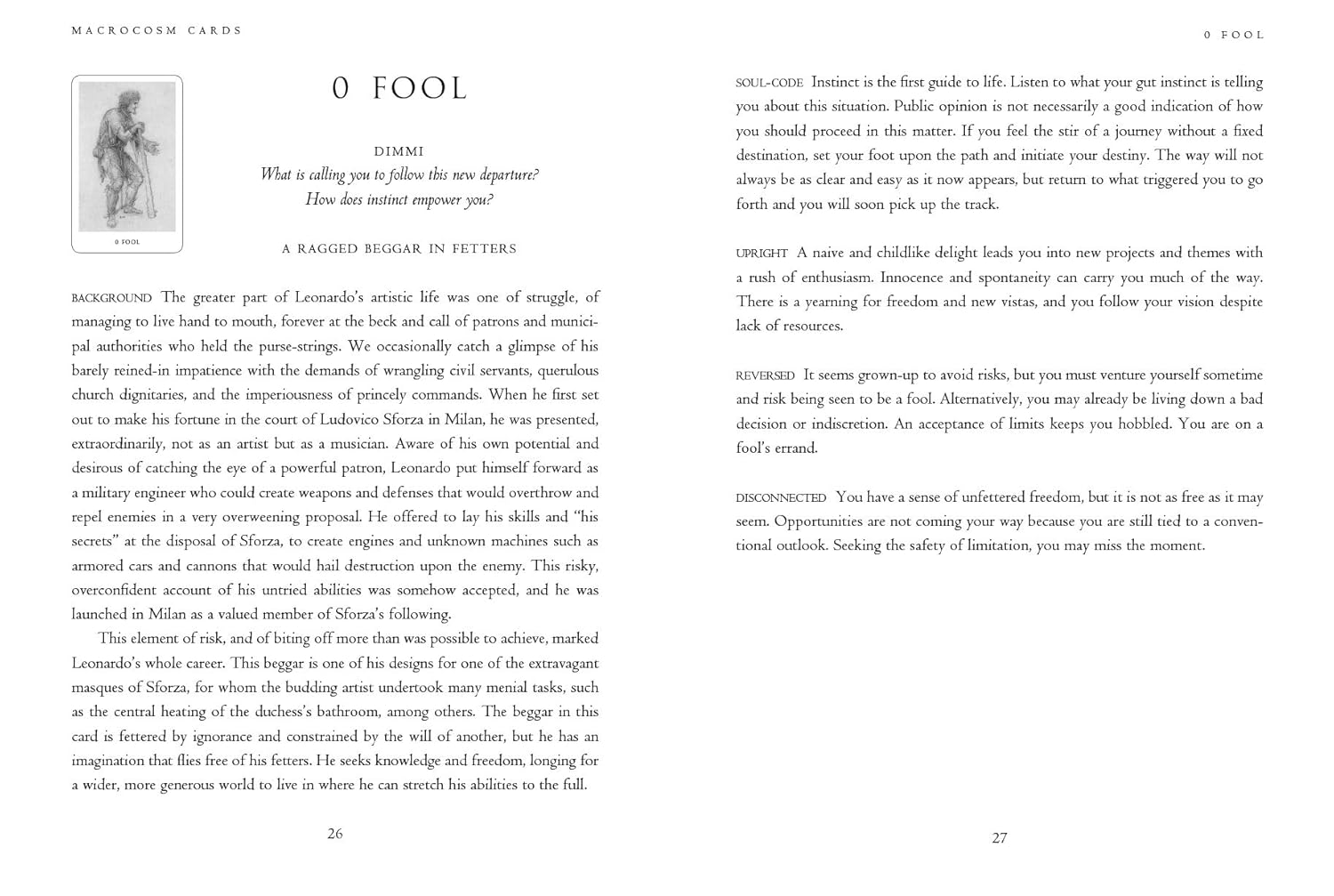 Page from a book with text and illustrations, featuring a character on the left side.