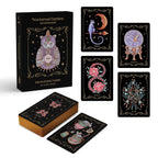 Nocturnal Garden Lenormand divination cards with packaging on a white background