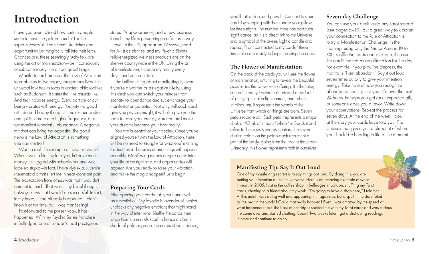 Page from a book or magazine with text and a colorful illustration on a white background