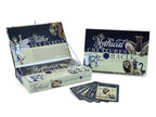 Mythical Creatures Oracle card set with open box and cards on a white background