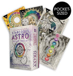 Starcodes Astro pocket oracle with cards and packaging on a white background