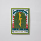 Sobriety Tool Kit card with a yellow lightning bolt on a green background