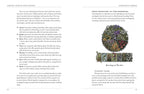 Page from a book on astrological gardening with text and an illustration of plants.