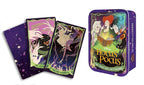 Hocus Pocus playing cards with a purple box featuring the Sanderson sisters.
