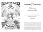 Book page with black and white illustration and text on 'ReVisioning' chapter