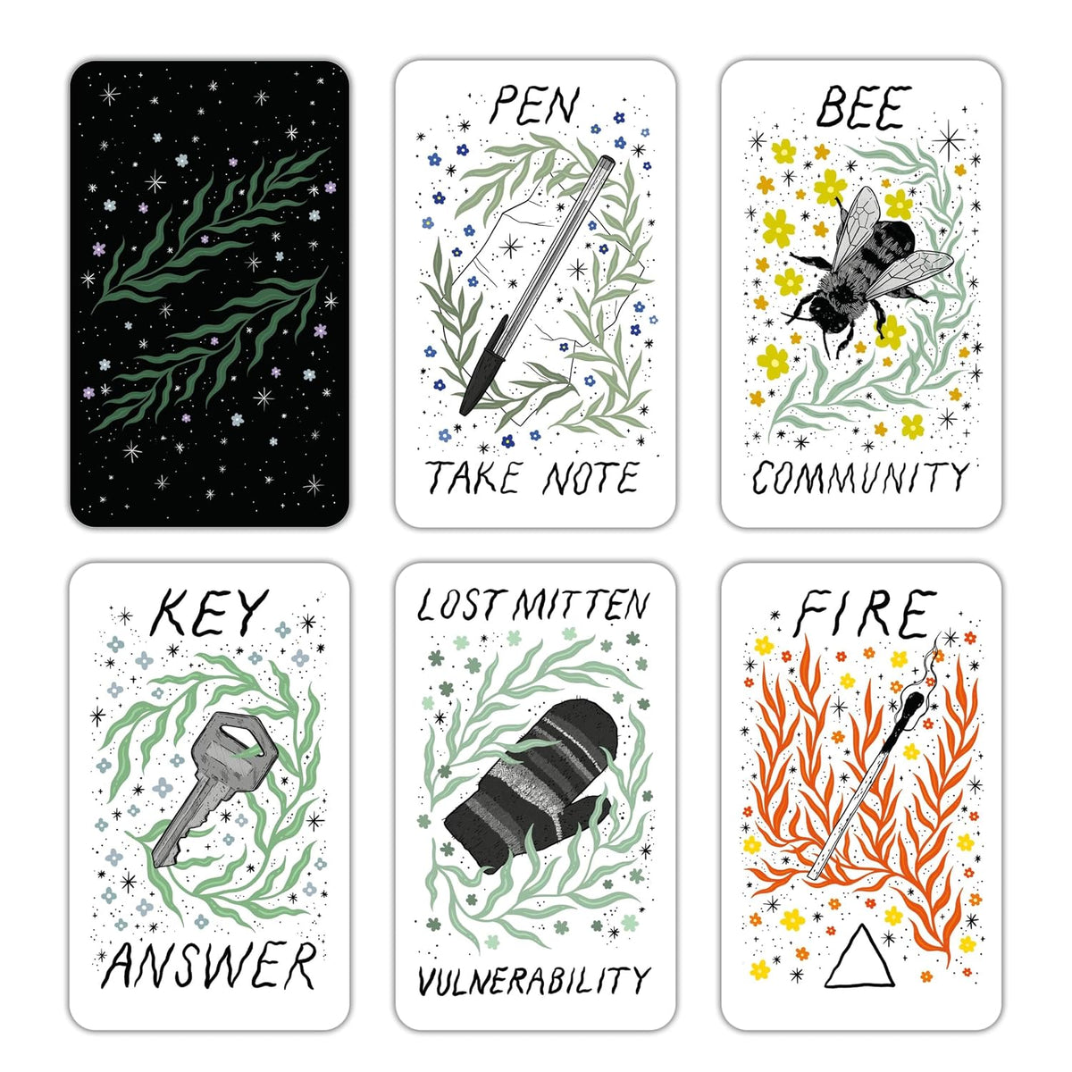 The Found World Oracle: Cards