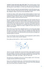 Text document with philosophical reflections on nature, behavior, and personal growth.