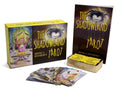 The Shadowland Tarot set with tarot cards, box, and book on a white background
