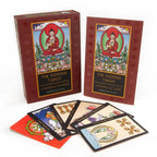 Buddha Tarot cards with packaging on a white background