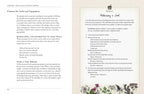 Page from a book or manual with text and illustrations on tools and equipment, featuring a decorative border.