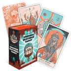 Crossed Destinies Tarot cards with tarot card box and selected cards displayed.