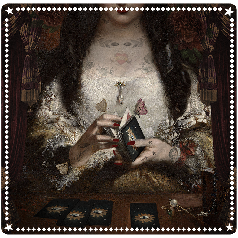 The Fortune-Teller Tarot Mat