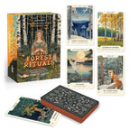 Nordic Forest Rituals card set with packaging and cards displayed on a white background