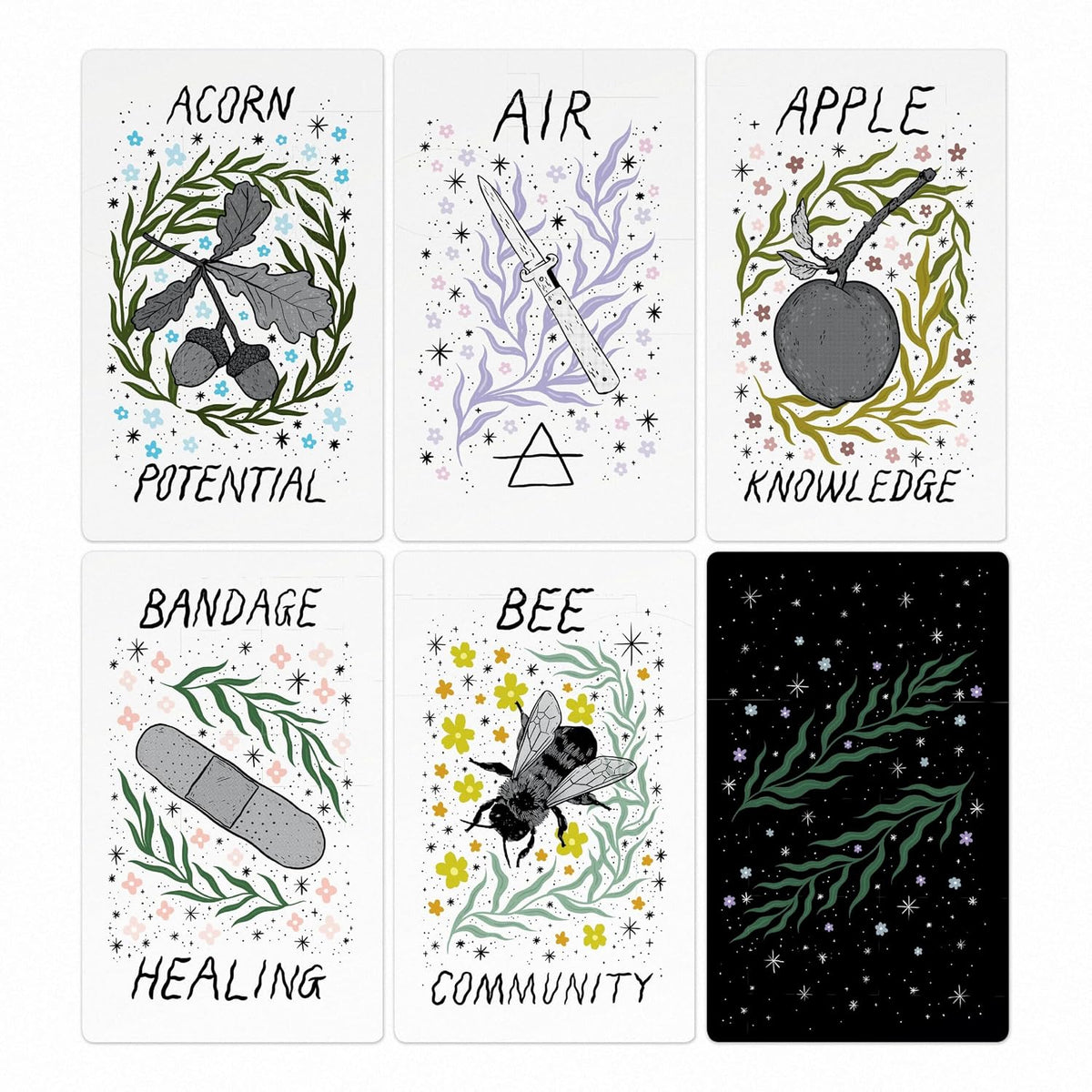 The Found World Oracle: Cards