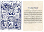 Page from a book titled 'Camelot Oracle' with illustrations and text on 'The Paths'.