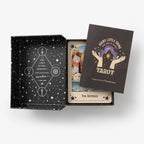 Tarot card set with star design on the cover