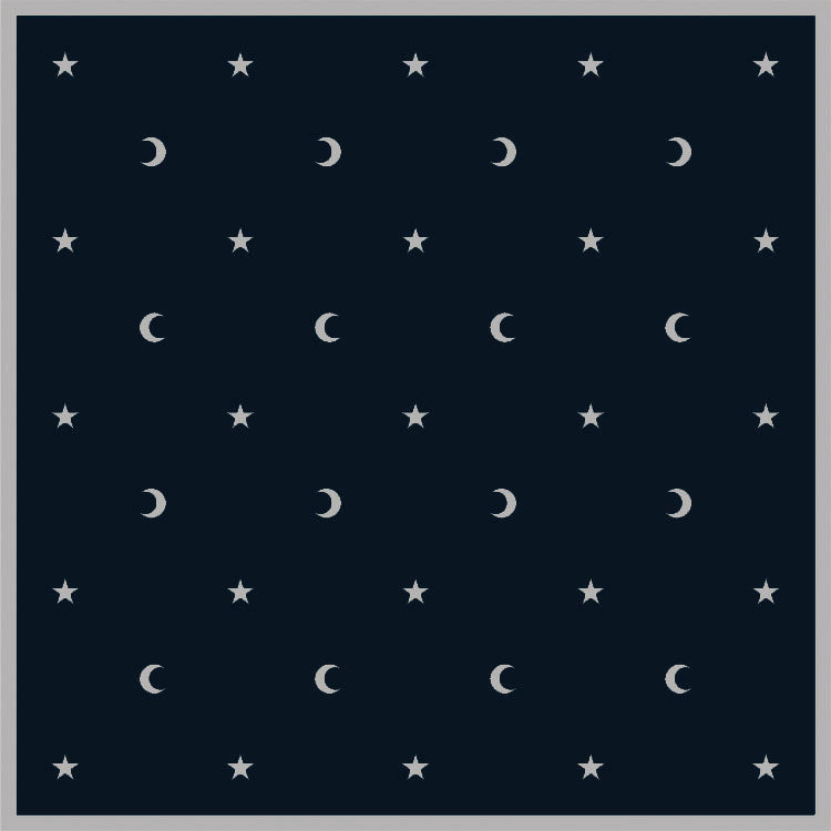Moon & Stars Velvet Cloth