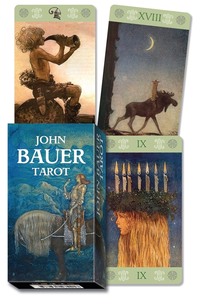John Bauer Tarot cards with artwork and box